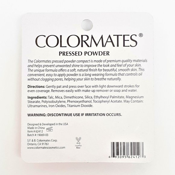 COLORMATES PRESSED POWDER NATURAL BEIGE - Picture 2 of 5